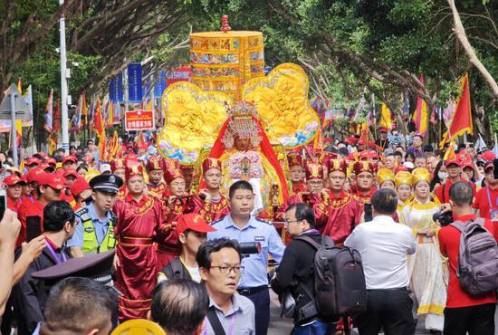 1,036th anniversary of Mazu's ascension to heaven marked in Fujian
