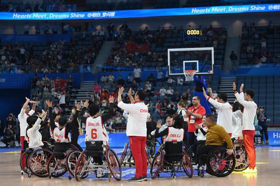 China crowns Women's Wheelchair Basketball title