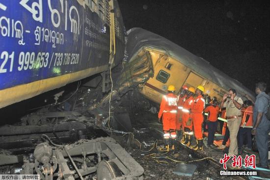 At least 9 dead in India's train collision