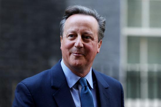 Former UK PM back in senior government role