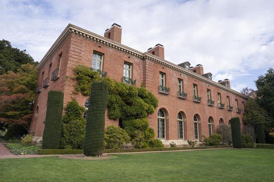 A glimpse of Filoli Estate in San Francisco