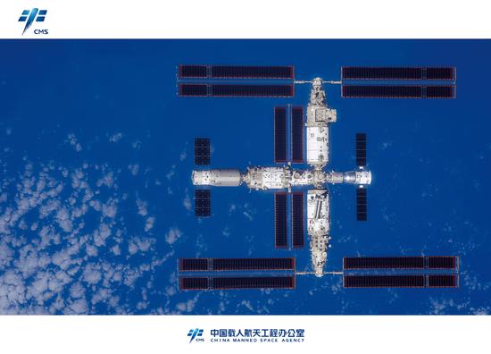 China's Tiangong space station (Photo/cmse.gov.cn)