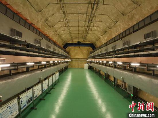 The Jinping Underground Laboratory. (Photo provided to China News Service)
