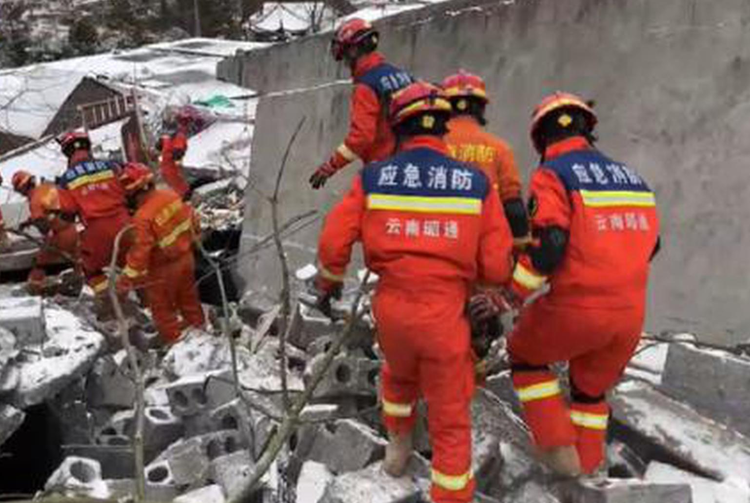 47 missing in Yunnan landslide