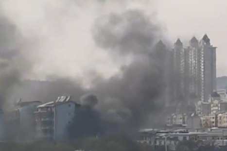 Death toll rises to 39 in building fire in Jiangxi