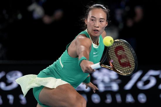 Zheng Qinwen reaches first Grand Slam final at Australian Open