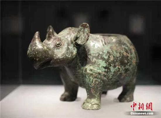 An artifact in the The Asian Art Museum of San Francisco (Photo: Liu Guanguan/China News Service)