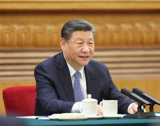 Xi stresses developing new quality productive forces