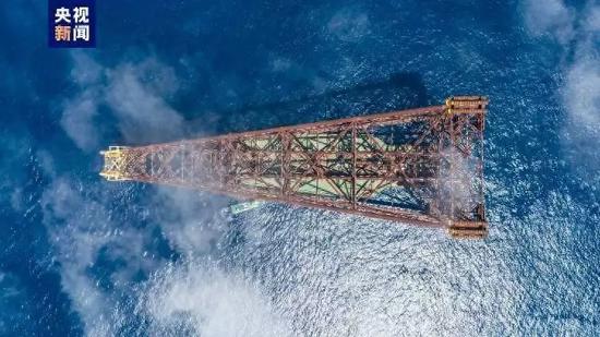 Asia's first deep water jacket Haiji-2 successfully installed