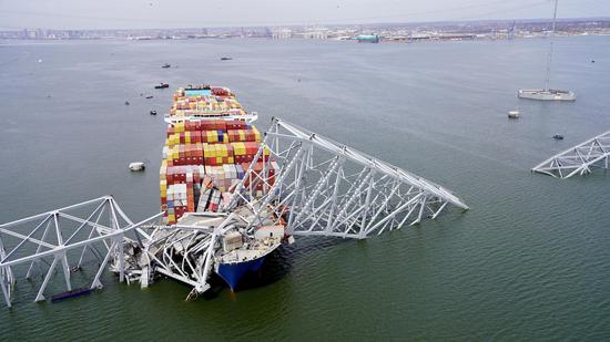 Baltimore bridge taken down by cargo ship