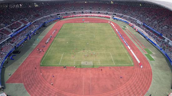Zunyi city, Guizhou province, hosts a soccer match on Saturday as part of a new program to promote the Rongjiang Village Super League. (Photo provided to chinadaily.com.cn)