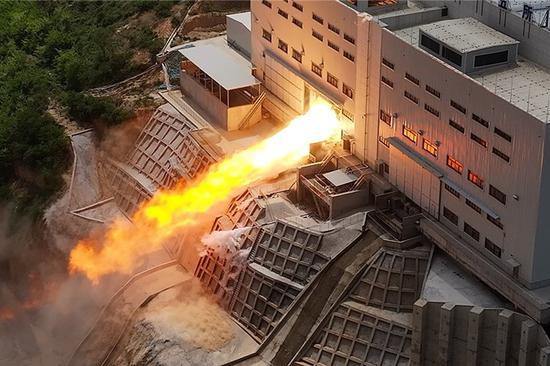 China tests new rocket engine, achieving biggest thrust power