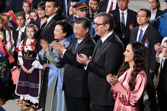 Chinese president starts state visit to Serbia