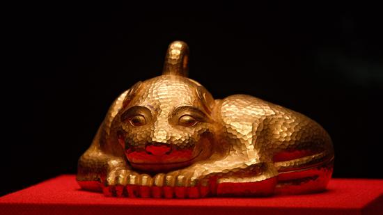 Most valuable treasure in Nanjing Museum: Gold Beast