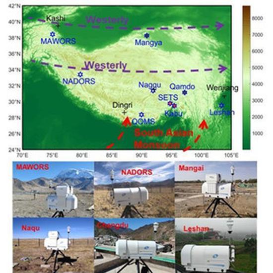 Scientists obtain continuous observational data of tropospheric atmosphere over Qinghai-Xizang Plateau