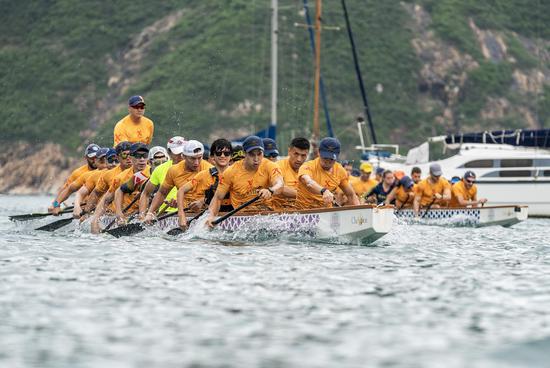 HK Dragon Boat team prepares for international race