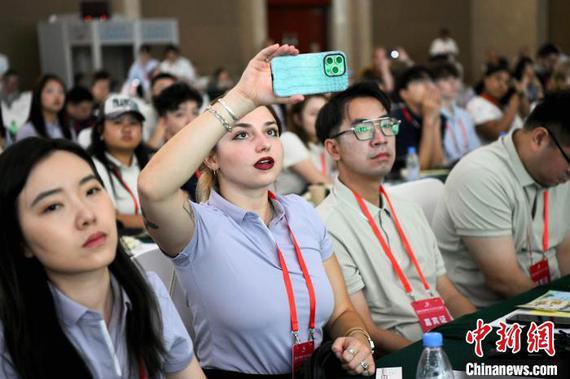 Experts and youths attend the opening ceremony of the "Bond with Kuliang: 2024 China-U.S. Youth Festival" in Fuzhou, southeast China’s Fujian Province, June 24, 2024. (Photo: China News Service/Wang Dongming)