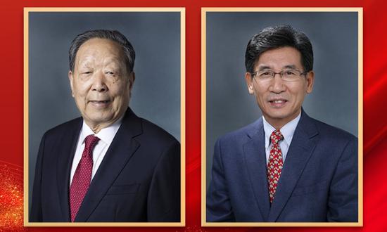 Li Deren and Xue Qikun win China's top science and technology awards