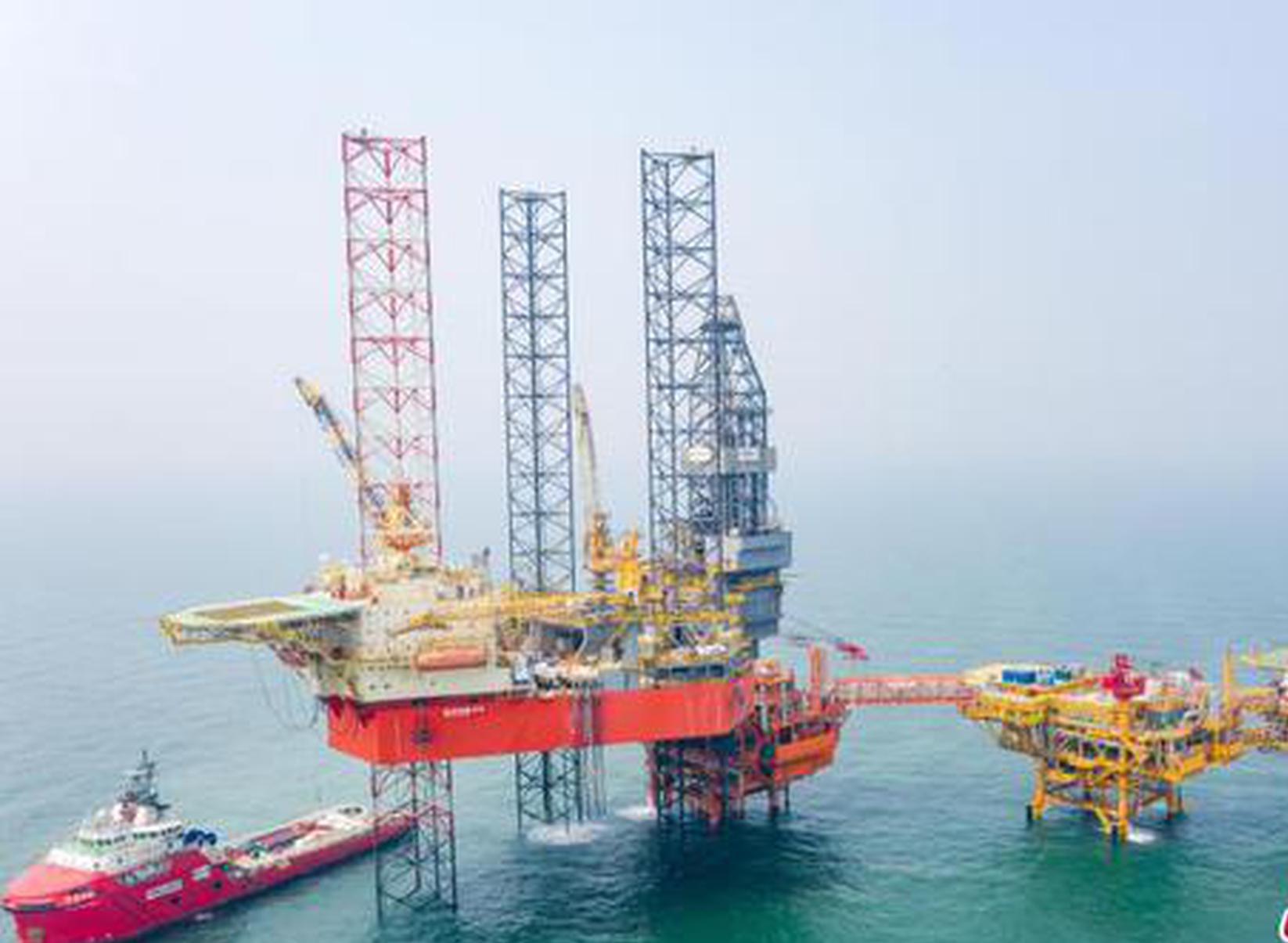 Super-deep well in China's Bohai Oilfield reaches record-breaking 6,088 meters