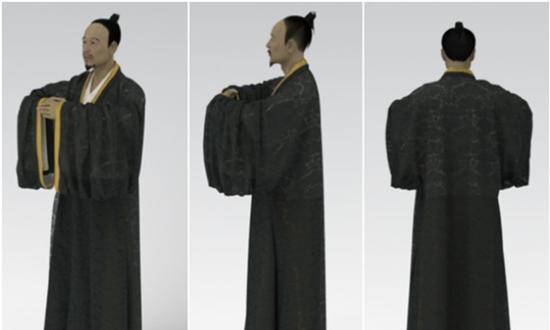 Digital team in Zhejiang museum recreate clothing from South Song Dynasty