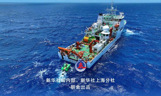 China's deep-sea heavy-duty mining vehicle reaches record depth in sea trials