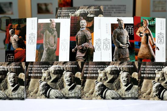Stamped postcards unveiled to celebrate 50 years of discovery of Terracotta Warriors