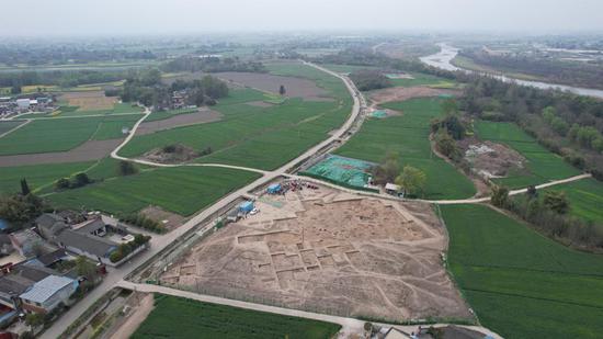 Sanxingdui's ancient city walls reveal urban layout