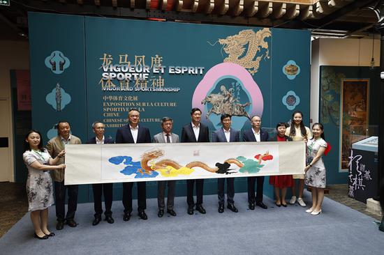 Paris 2024 | Chinese sports culture exhibition kicks off in Paris