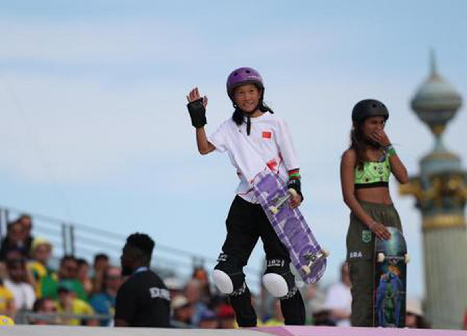 Paris 2024 | Teenage Olympic skateboarder shines at competition, finishes fourth 