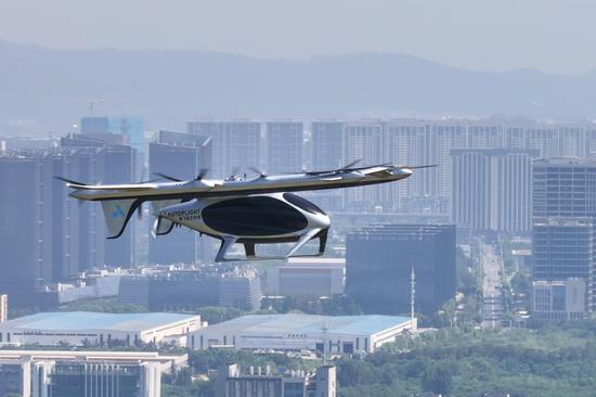 eVTOL aircraft completes maiden flight in Nanjing