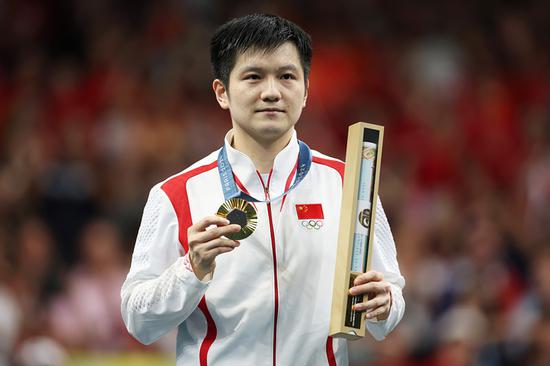 Paris 2024 | China's Fan wins table tennis men's singles title