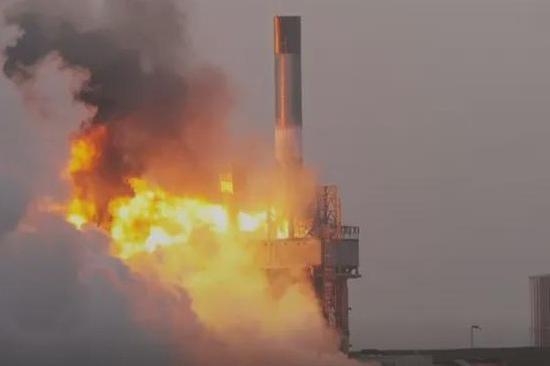 Rocket explodes at UK's new spaceport