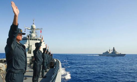 China, Egypt hold joint naval exercise in Mediterranean Sea