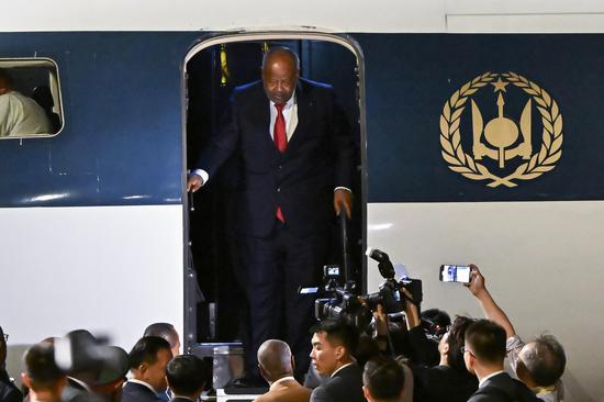 Djiboutian president arrives in Beijing for 2024 FOCAC summit