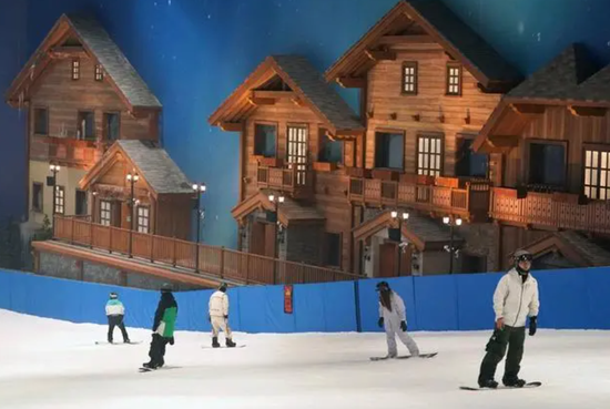 World's largest indoor skiing resort opens in Shanghai