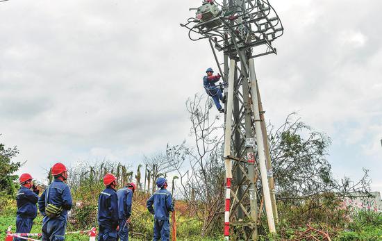 Typhoon-hit Hainan limping back to normalcy