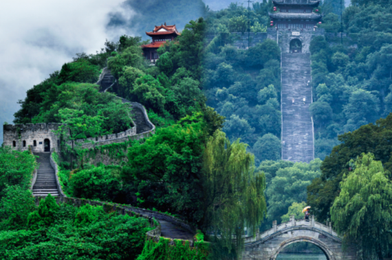 The City Wall of the Ancient City of Taizhou（Photo provided by Lin Zhi, culture and tourism promoter for Linhai）