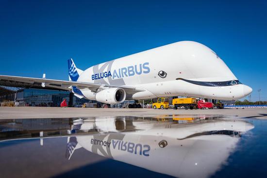 Airbus Beluga makes China debut in Tianjin