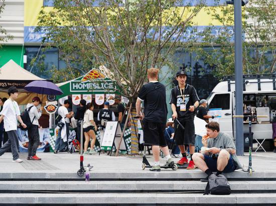 The Shanghai leg of the FISE World Series kicks off on Wednesday in Xuhui district's West Bund. (Photo provided to chinadaily.com.cn)