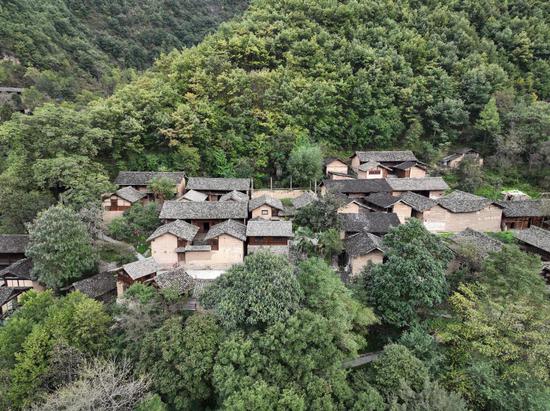 Ancient village complex well preserved in NW China's Gansu