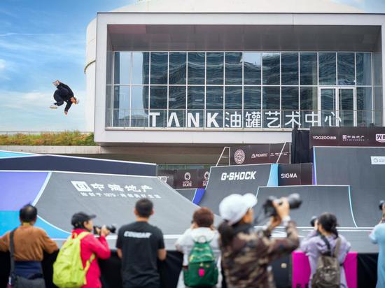 The Shanghai leg of the FISE World Series kicks off on Wednesday in Xuhui district's West Bund. (Photo provided to chinadaily.com.cn)