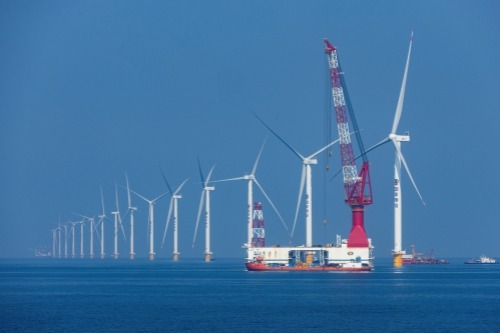 China's largest offshore wind project in operation