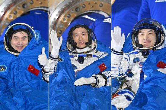 Space station crew complete mission and return to earth