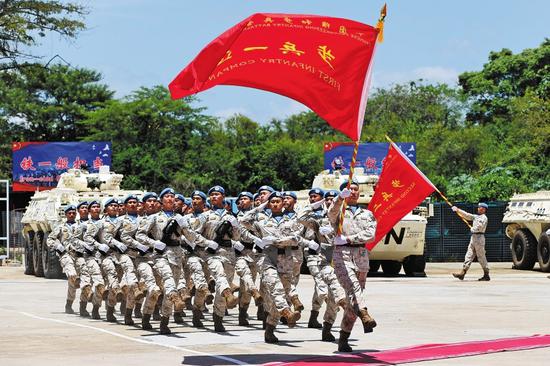 PLA plays major role as global peacekeeper