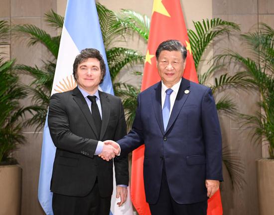 Xi says China ready to continue financial cooperation with Argentina