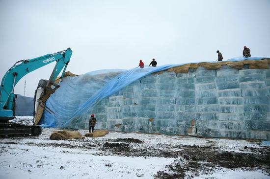 26th Harbin Ice-Snow World to begin construction