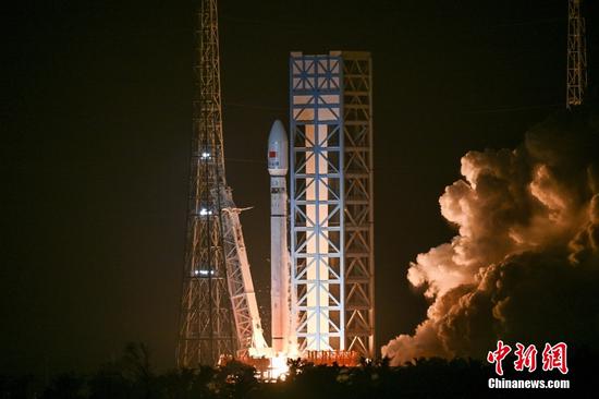 Chinese carrier rocket blasts off from new commercial launch site