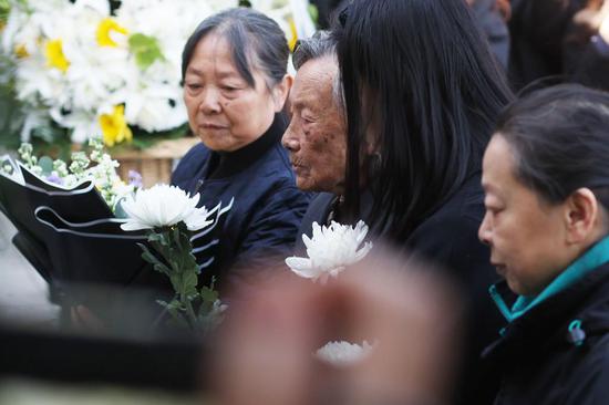 Annual family commemoration for Nanjing Massacre victims held in Nanjing