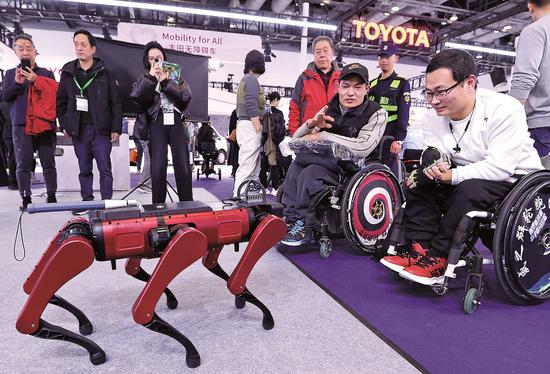 High-tech assistive devices highlighted at expo