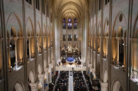 Notre-Dame de Paris Cathedral reopens 5 years after fire